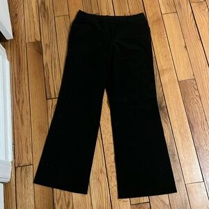 Bootcut black dress pants